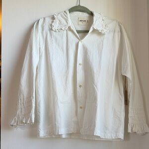 Rudy Jude Pillowcase Top in salt S NWT